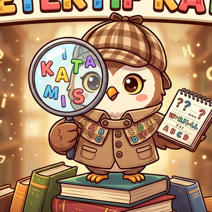 Maskot Detektif Kata